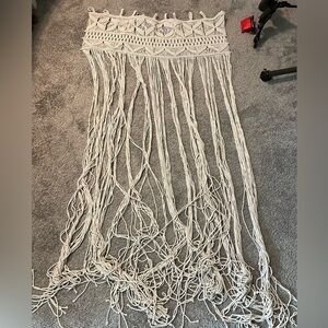 Boho hanging macrame